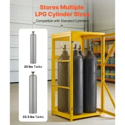 VEVOR Vertical Cylinder Storage Cabinet, 31