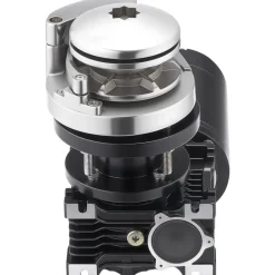 VEVOR Vertical Fishing Windlass, 12V DC 1100W, Windlass Anchor Systems Fit for 1/4-Inch Chain or 9/16 & 5/8 Inch Nylon Rope, Max Pull 700 lbs, 316 Stainless Steel Construction, for Boats 20-36 ft