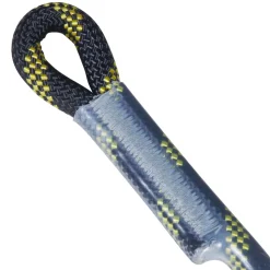 VEVOR Vertical Lifeline Assembly, 0.55'' x 50' Fall Protection Rope with 30 KN Breaking Tension, Polyester Roofing Rope with Steel Snap Hooks, Rope Grab, and Shock Absorber, ANSI Compliant