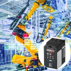 VEVOR VFD 2HP, 1.5KW, 7.5A, 1 or 3 Phase 220V Input to 3 Phase 220V Output Variable Frequency Drive, 40-60Hz Input, 0-400Hz Output VFD for Spindle Motor CNC Speed Control