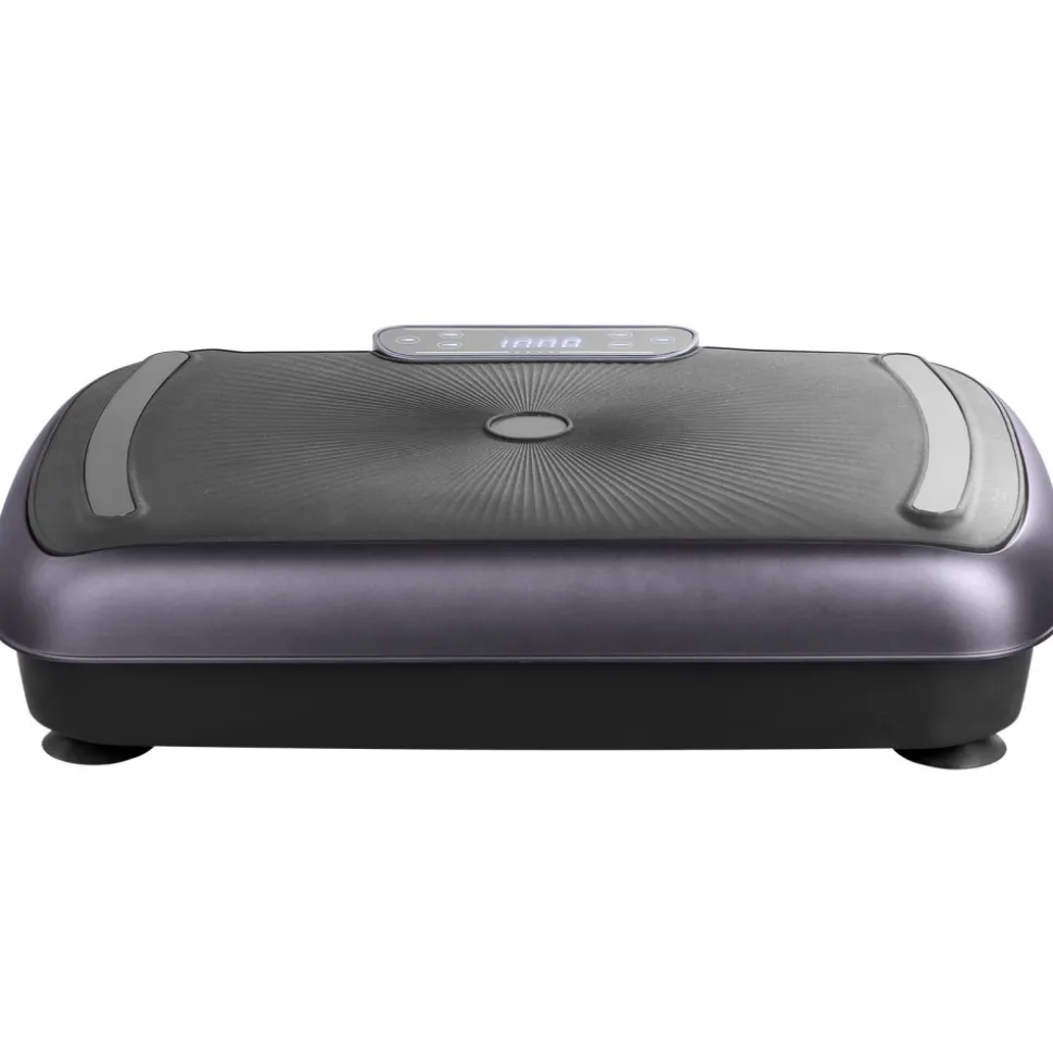 VEVOR Vibration Plate Exercise Machine, Full Body Vibrating Platform for Lymphatic Drainage and Weight Loss, Home Workout Fitness Equipment with 2 Resistance Bands, Body Shaker for Women Men, Black