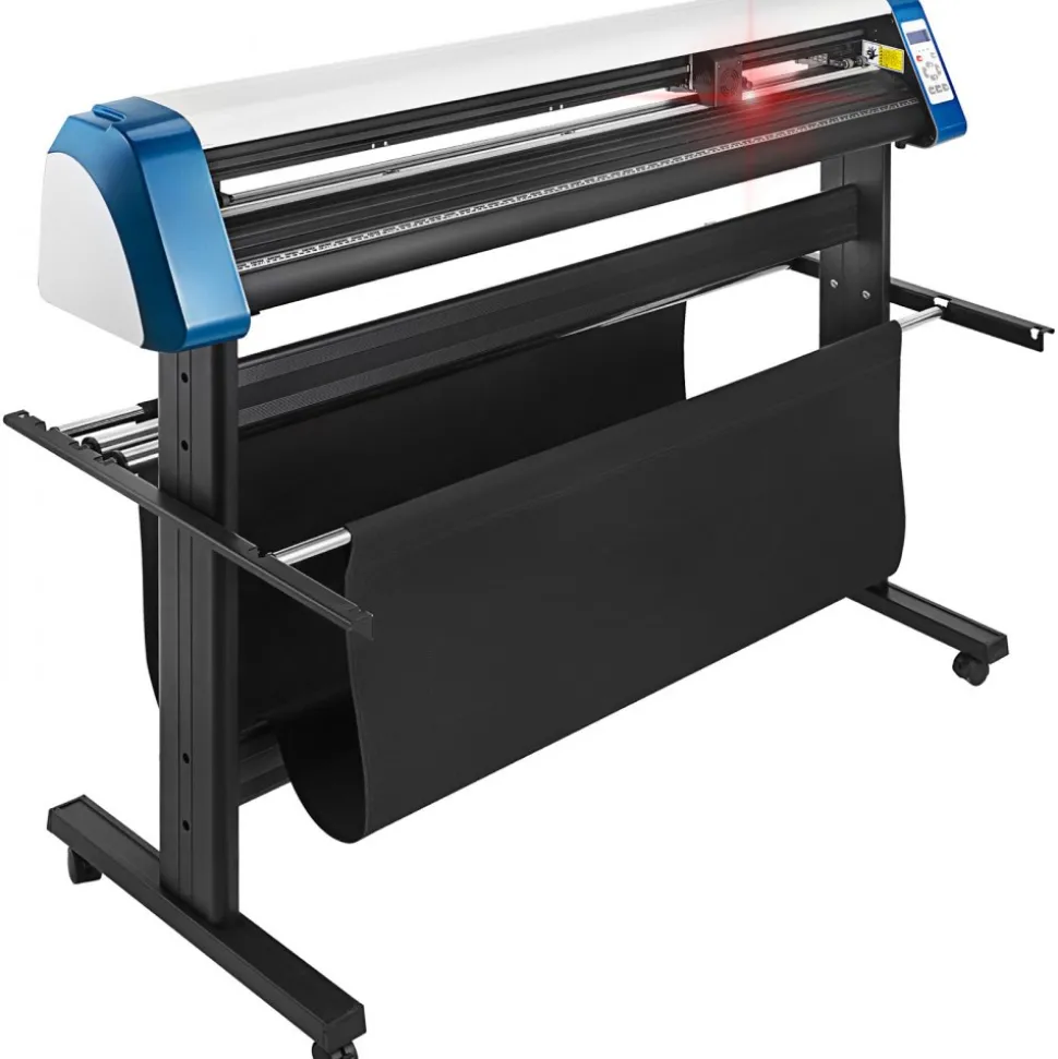 VEVOR Vinyl Cutter 53 Inch Vinyl Cutter Machine Semi-Automatic DIY Vinyl Printer Cutter Machine Manual Positioning Sign Cutting with Floor Stand Signmaster Software