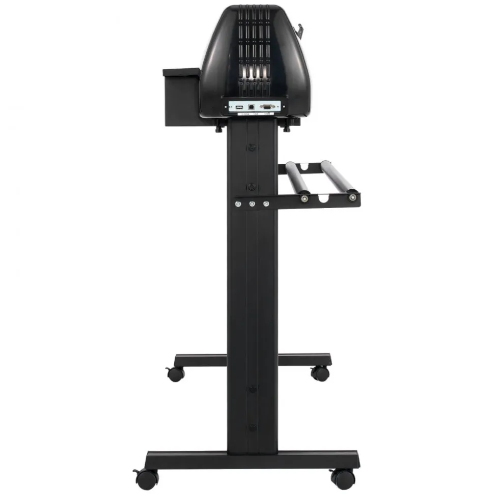 VEVOR Vinyl Cutter Machine, 53 inch Max Feed Width, Dual Blades, Adjustable Force and Speed, LED Display, Vinyl Plotter Cutter Printer with Signmaster Software for Compatible with Windows and macOS