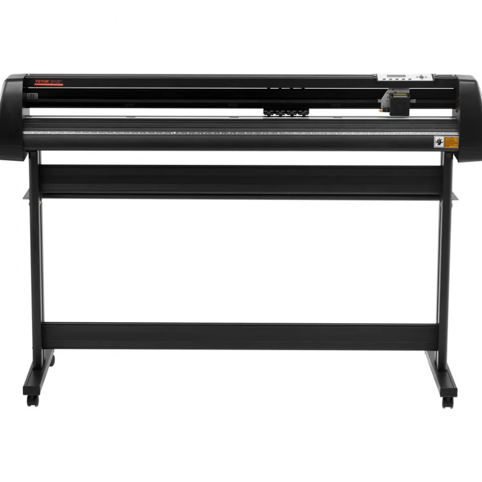 VEVOR Vinyl Cutter Plotter Machine, 53" Signmaster Software Sign Making Machine, 1350mm Paper Feed Vinyl Cutter Plotter with Stand (53" 1350mm)
