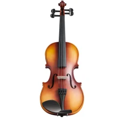 VEVOR Violin 3/4 Size for Adults, Violin Fiddle Set for Beginners with Hard Case, Rosin, Bow, Shoulder Rest, Bridge, Tuner and Extra Strings, Professional Musical Instruments for Student (Brown)
