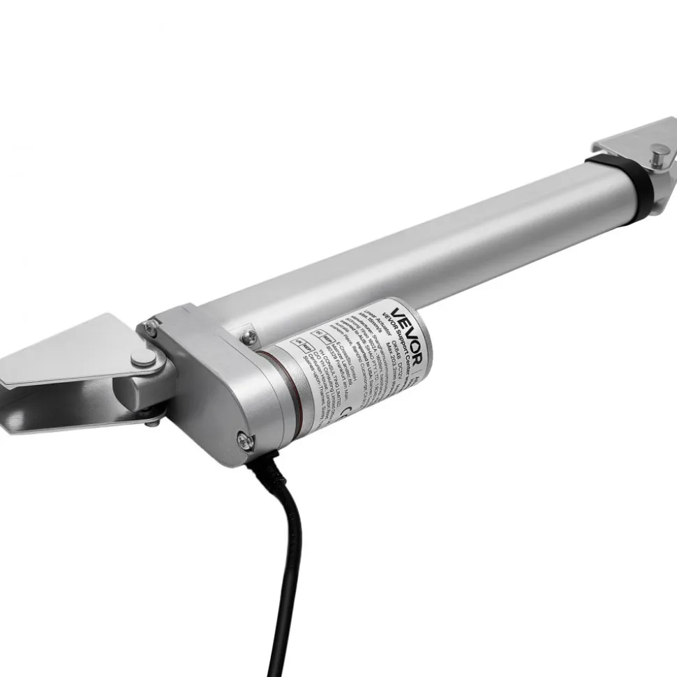 VEVOR 12V Linear Actuator, 8 Inch High Speed 0.6"/s Linear Motion Actuator, 225lbs/1000N with IP54 Protection & Mounting Bracket for Lift Desk, Recliner Chairs, Window Door Opener