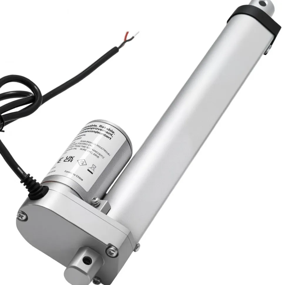 VEVOR 12V Linear Actuator, 8 Inch High Speed 0.6"/s Linear Motion Actuator, 225lbs/1000N with IP54 Protection & Mounting Bracket for Lift Desk, Recliner Chairs, Window Door Opener