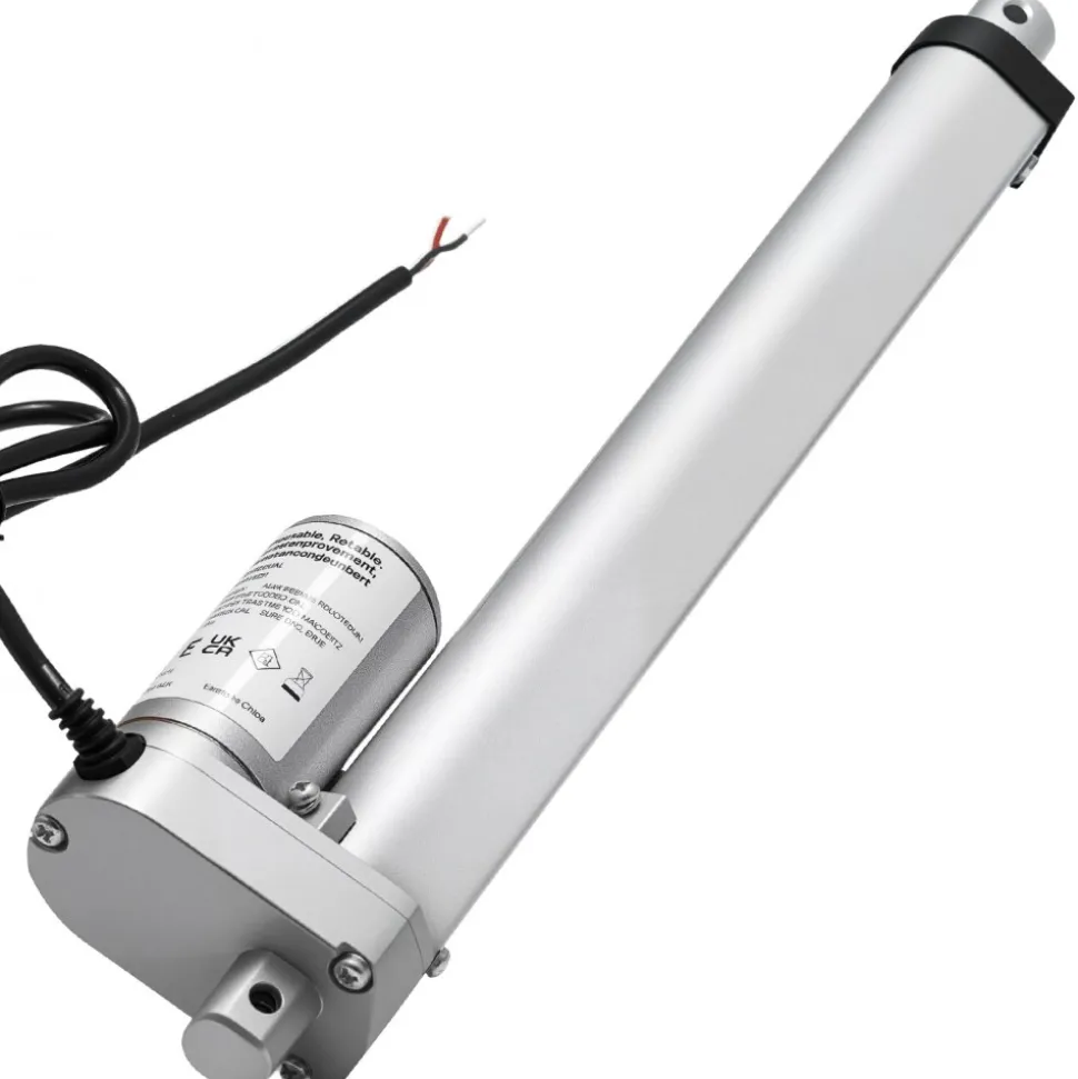 VEVOR 12V Linear Actuator, 9.84 Inch High Speed 0.6"/s Linear Motion Actuator, 225lbs/1000N with IP54 Protection & Mounting Bracket for Lift Desk, Recliner Chairs, Window Door Opener