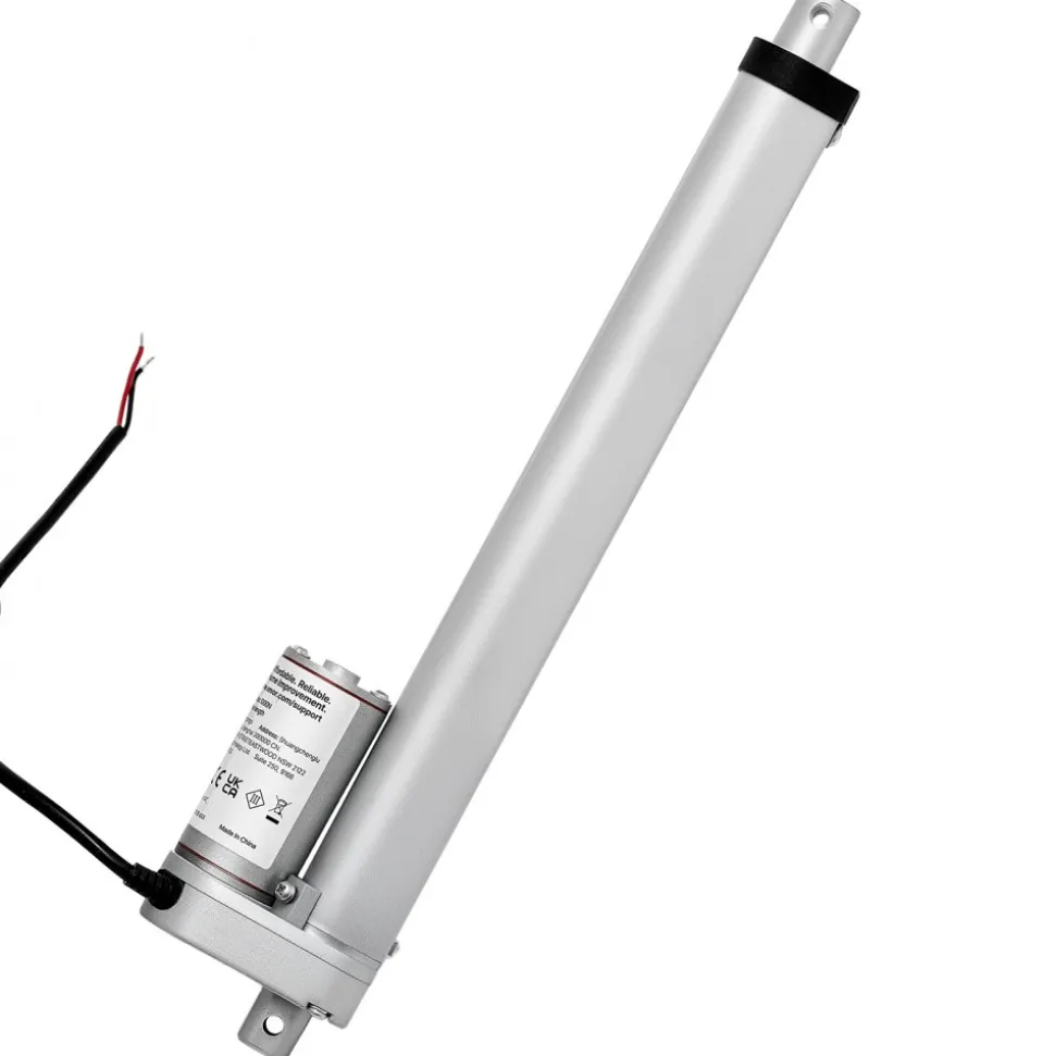 VEVOR 12V Linear Actuator, 9.84 Inch High Speed 0.6"/s Linear Motion Actuator, 225lbs/1000N with IP54 Protection & Mounting Bracket for Lift Desk, Recliner Chairs, Window Door Opener