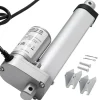 VEVOR 12V Linear Actuator, 4 Inch High Speed 0.6"/s Linear Motion Actuator, 225lbs/1000N with IP54 Protection & Mounting Bracket for Lift Desk, Recliner Chairs, Window Door Opener