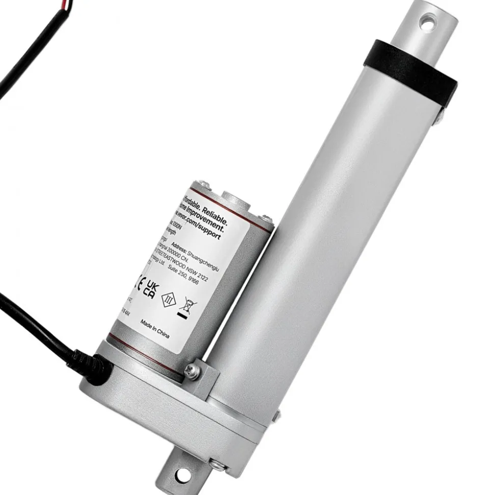 VEVOR 12V Linear Actuator, 4 Inch High Speed 0.6"/s Linear Motion Actuator, 225lbs/1000N with IP54 Protection & Mounting Bracket for Lift Desk, Recliner Chairs, Window Door Opener