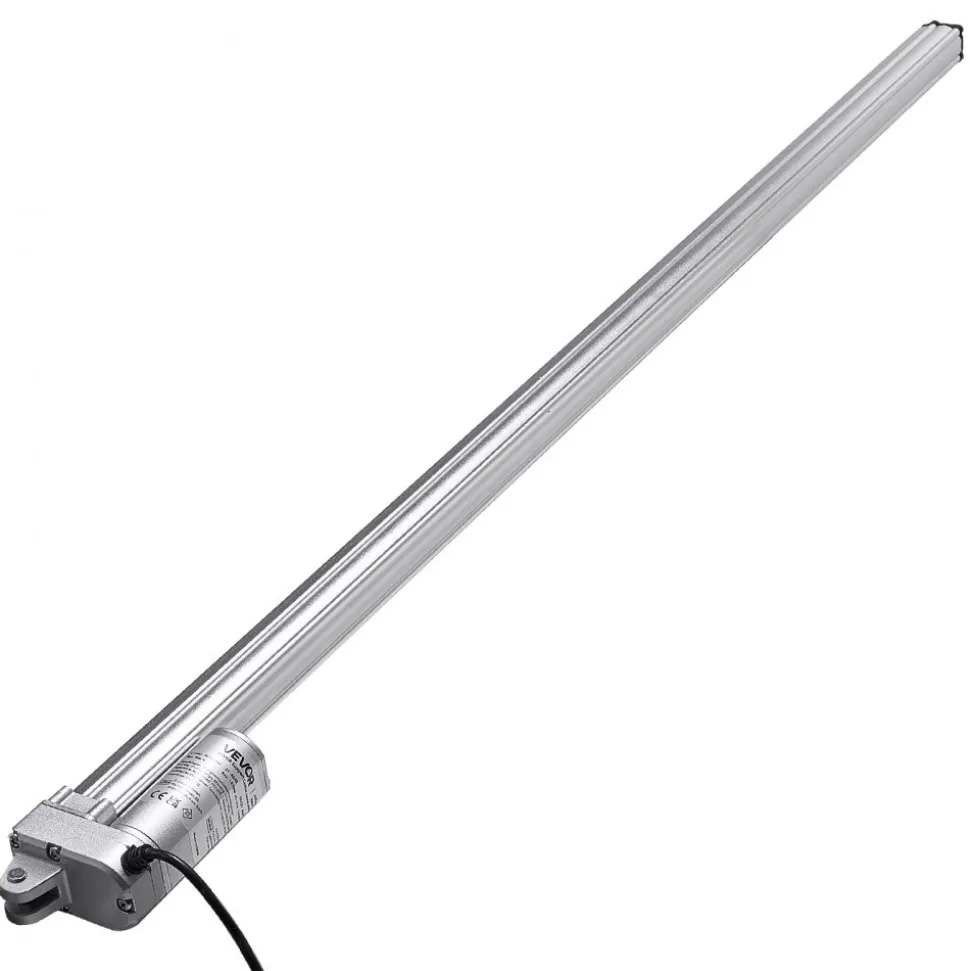 VEVOR 12V Linear Actuator, 12 Inch IP65 Waterproof Linear Actuator, 675lbs/3000N 0.2"/s Motion Actuators with Mounting Bracket for Outdoor Use