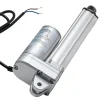 VEVOR 12V Linear Actuator, 4 Inch IP65 Waterproof Linear Actuator, 675lbs/3000N 0.2"/s Motion Actuators with Mounting Brackets for Outdoor Use