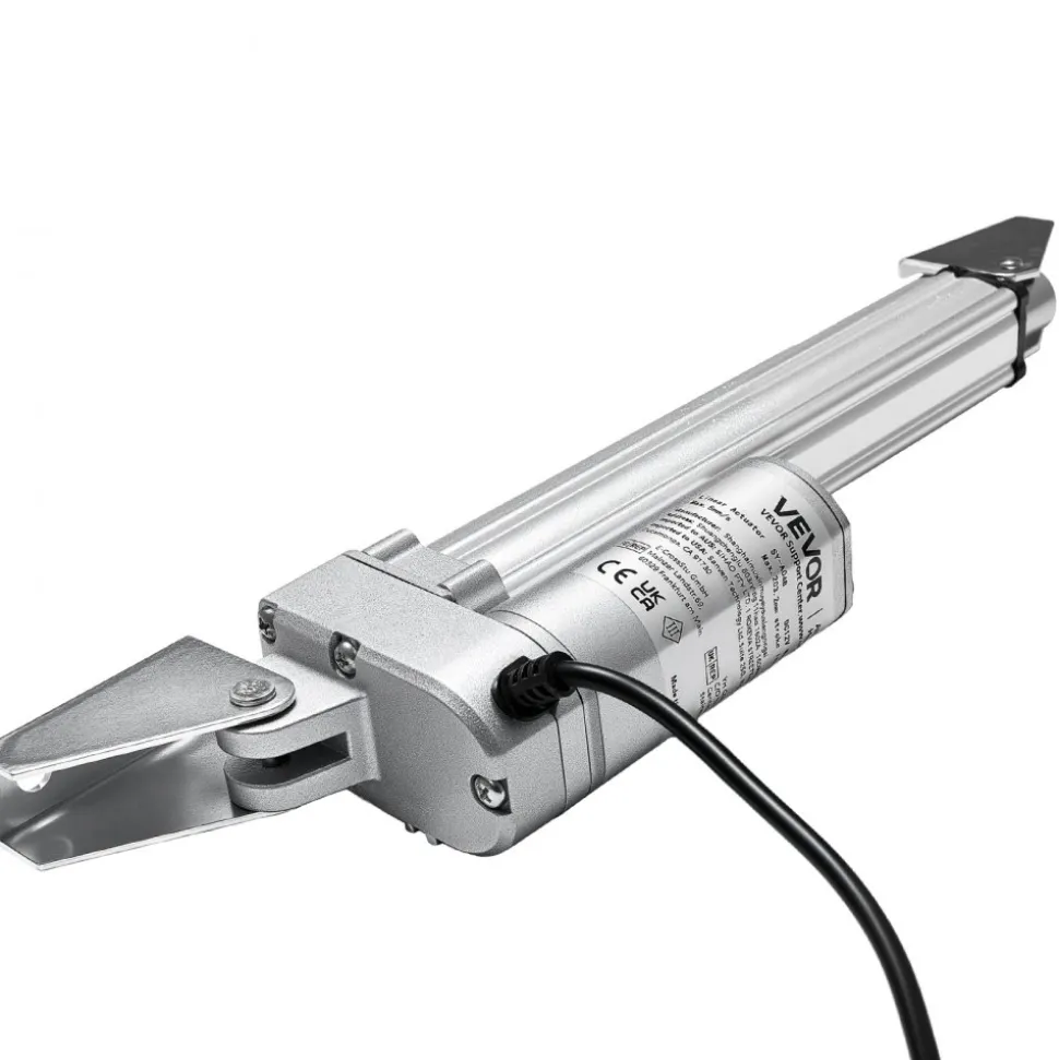 VEVOR 12V Linear Actuator, 4 Inch IP65 Waterproof Linear Actuator, 675lbs/3000N 0.2"/s Motion Actuators with Mounting Brackets for Outdoor Use