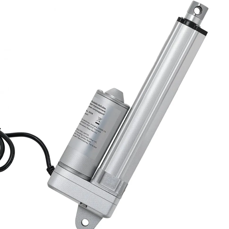 VEVOR 12V Linear Actuator, 4 Inch IP65 Waterproof Linear Actuator, 675lbs/3000N 0.2"/s Motion Actuators with Mounting Brackets for Outdoor Use