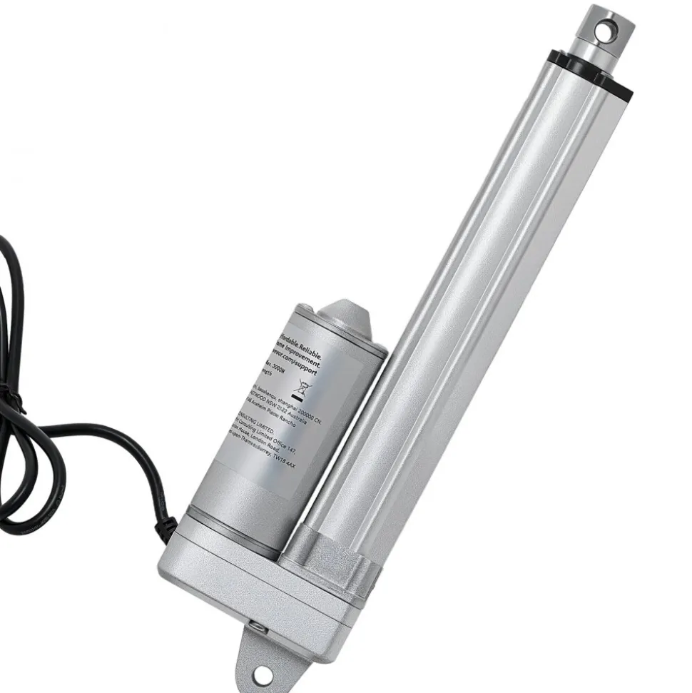 VEVOR 12V Linear Actuator, 6 Inch IP65 Waterproof Linear Actuator, 675lbs/3000N 0.2"/s Motion Actuators with Mounting Brackets for Outdoor Use