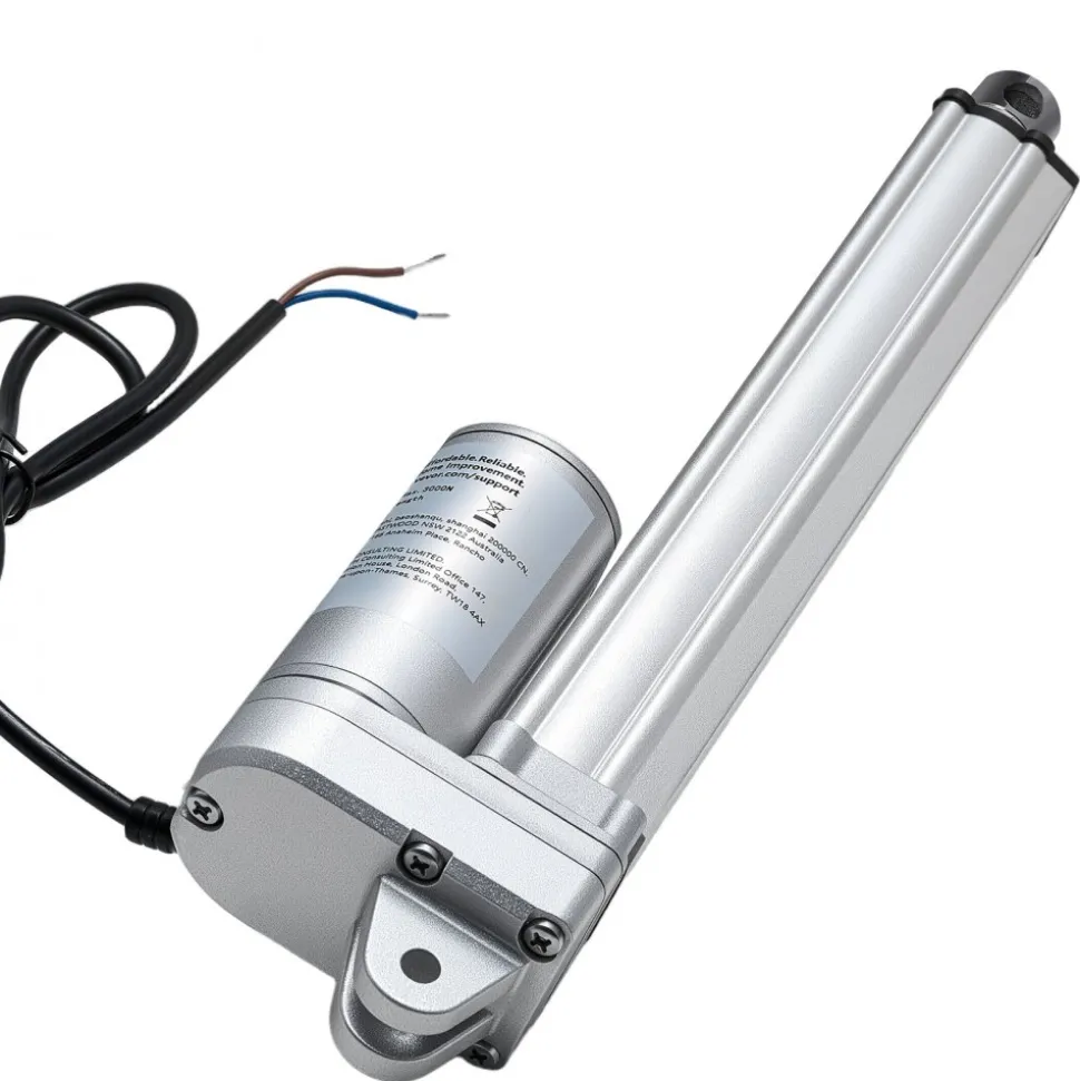 VEVOR 12V Linear Actuator, 8 Inch IP65 Waterproof Linear Actuator, 675lbs/3000N 0.2"/s Motion Actuators with Mounting Bracket for Outdoor Use