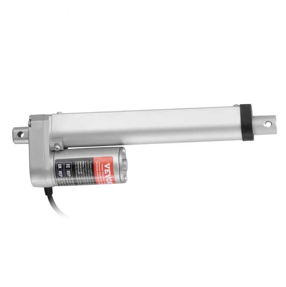 VEVOR 12V Linear Actuator - 6 Inch Stroke, High Load Capacity 330lbs with Mounting Bracket and IP54 Protection