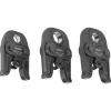 VEVOR VMP Press Jaws, 3PCS Pressing Jaws 1/2", 3/4" & 1" - Compatible with Megapress Carbon Steel Pipes, Work with 32KN Standard Press Tools, Includes Carrying Case