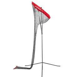 VEVOR Volleyball Setter Training Equipment, Angle and Height Adjustable Volleyball Trainer, Portable Practice Net with Steel Base, Carrying Bag, Indoor Outdoor Target Net for Serving Spiking Setting