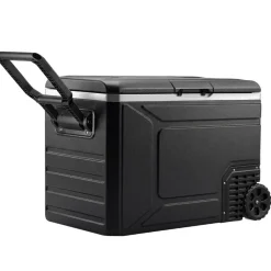 VEVOR 12 Volt Refrigerator, 82.4 QT/ 78L Car Fridge, Portable Electric Freezer Compressor with Handle, APP Control and Wheel, 12V/24V DC 100-240V AC, -4℉ to 68℉, for Truck Van RV SUV Travel Camping