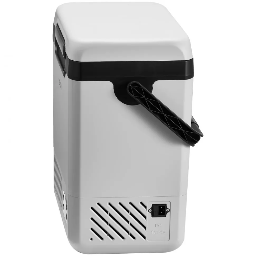 VEVOR 12 Volt Refrigerator, 12.68 QT/ 12L Car Fridge, Portable Electric Freezer Compressor with Handle, 12V/24V DC 100-240V AC, -4°F to 68℉/-20℃ to 20℃, for Truck Van RV SUV Boat Travel Camping