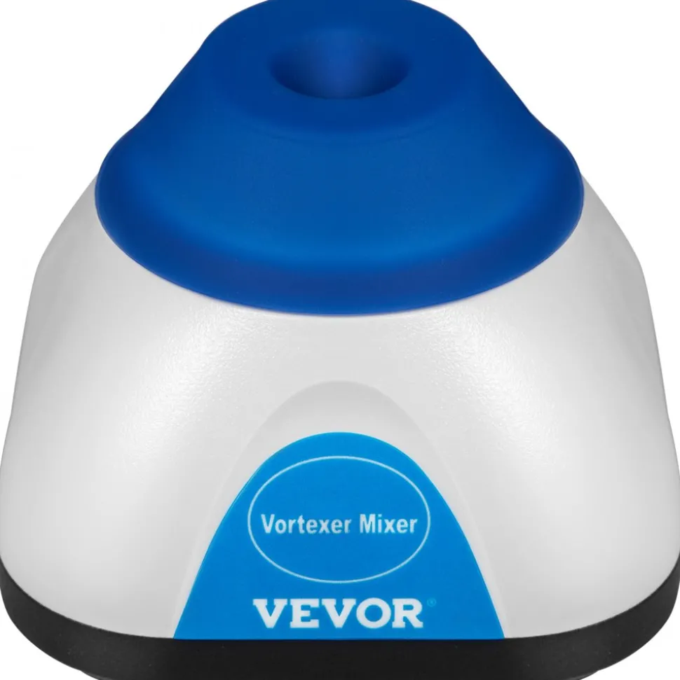 VEVOR Vortex Mixer, 3000RPM Mini Vortex Mixer Shaker, Touch Function Scientific Lab Vortex Shaker, Mix Up to 50ML, 6mm Orbital Diameter for Test Tube, Tattoo Ink, Nail Polish, Eyelash Adhesives, Paint