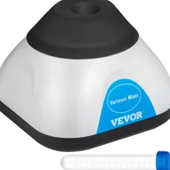 VEVOR Vortex Mixer, 3000RPM Mini Vortex Mixer Shaker, Touch Function Scientific Lab Vortex Shaker, Mix Up to 50ML, 6mm Orbital Diameter for Test Tube, Tattoo Ink, Nail Polish, Eyelash Adhesives, Paint