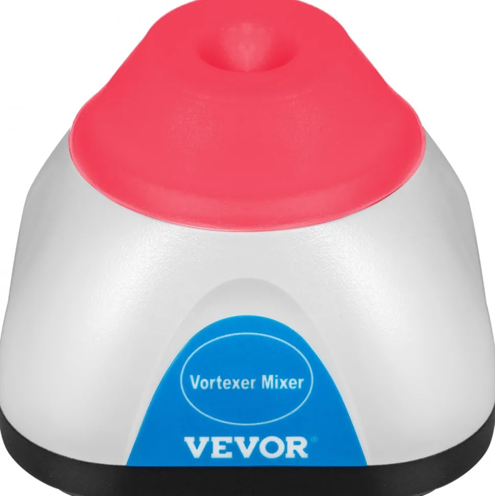 VEVOR Vortex Mixer, 3000rpm Mini Vortex Mixer Shaker, Touch Function Scientific Lab Vortex Shaker, Mix Up to 50ml, 6mm Orbital Diameter for Test Tube, Tattoo Ink, Nail Polish, Eyelash Adhesives, Paint