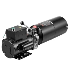 VEVOR 110V 10 Quart Hydraulic Power Unit, 2.2KW Automotive Hydraulic Pump for Dump Trailers, Auto Shop Car Lift Power Unit for Two and Four-Post Auto Hoists (Vertical Installation)