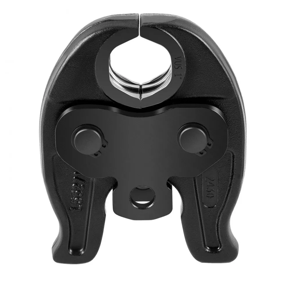 VEVOR VUS Press Jaws for 24KN Compact Series Press Tools, 3PCS Pressing Jaws 1/2", 3/4" & 1" - Compatible with ProPress Copper Pipes Connections, Includes Carrying Case