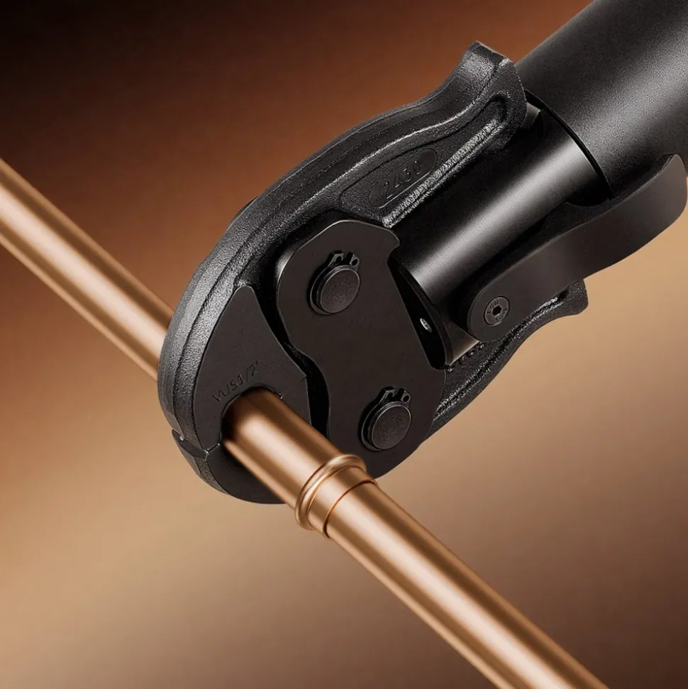 VEVOR VUS Press Jaws for 24KN Compact Series Press Tools, 3PCS Pressing Jaws 1/2", 3/4" & 1" - Compatible with ProPress Copper Pipes Connections, Includes Carrying Case
