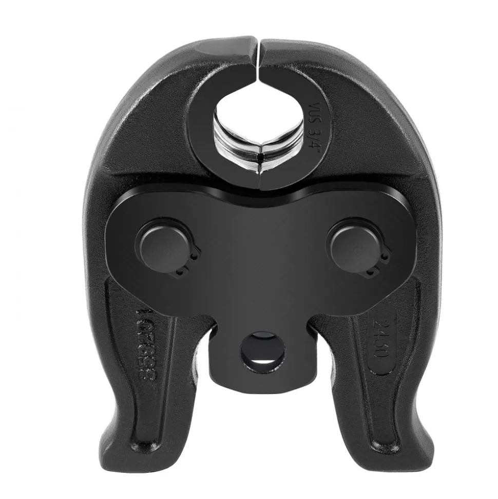 VEVOR VUS Press Jaws for 24KN Compact Series Press Tools, 3PCS Pressing Jaws 1/2", 3/4" & 1" - Compatible with ProPress Copper Pipes Connections, Includes Carrying Case