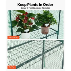 VEVOR Walk-in Greenhouse, 55.5
