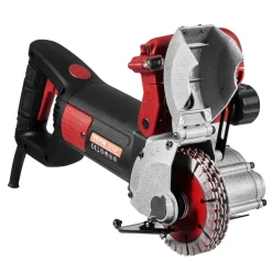 VEVOR Wall Chaser, 2500W 38 mm Cutting Width,Wall Groove Cutting Machine 34MM Cutting Depth,Wall Slotting Machine With 5 Saw Blades 4.5