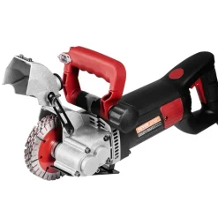VEVOR Wall Chaser, 2500W 38 mm Cutting Width,Wall Groove Cutting Machine 34MM Cutting Depth,Wall Slotting Machine With 5 Saw Blades 4.5