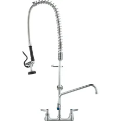 VEVOR Wall-Mounted Brass Kitchen Faucet, 36