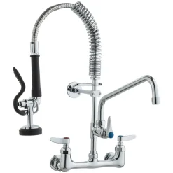 VEVOR Wall-Mounted Brass Kitchen Faucet, 21