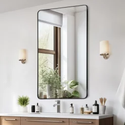 VEVOR Wall Mounted Makeup Mirror, 0.15