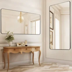 VEVOR Wall Mounted Makeup Mirror, 0.15