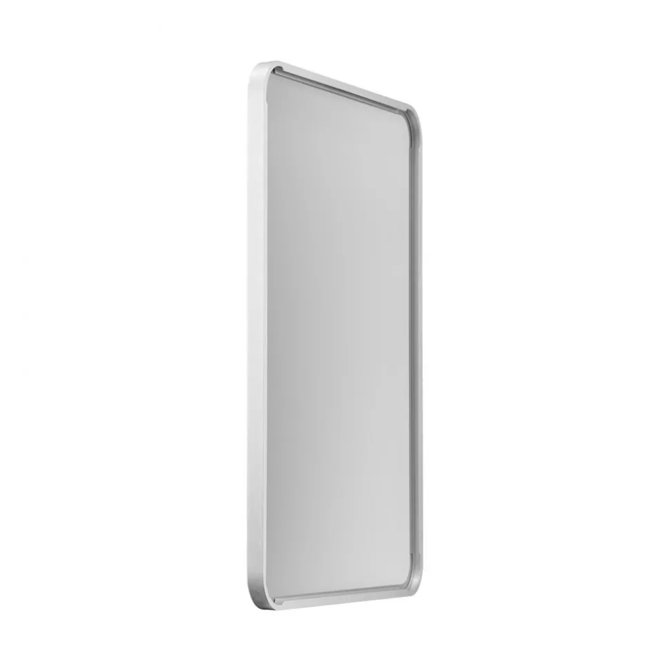 VEVOR Wall Mounted Makeup Mirror, 0.15" Thick, 22" x 30" Mirror with Aluminium Alloy Frame & Explosion-Proof Film, Scratch-Resistant Mirror with Z-Shaped Bracket, Fit for Bathroom/Bedroom/Living Room