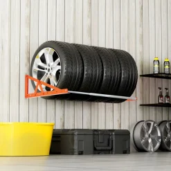 VEVOR Wall Mounted Tire Rack, 31