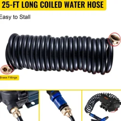 VEVOR Washdown Deck Wash Pump Kit 12v 20 Lpm 70 Psi Caravan Rv Boat Marine