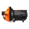 VEVOR Water Diaphragm Pump, 12V DC, 5.5 GPM Flow, 70 PSI Rated Pressure (40-100 PSI Adjustable), 1/2" MNPT Self Priming Sprayer Pump with Pressure Switch for RV Camper Marine Boat Lawn, FCC Certified