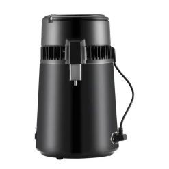 VEVOR Water Distiller, 4L 1.1 Gallon Pure Water Purifier Filter For Home Table Countertop, 750W Distilled Maker with Glass Pot, Stainless Steel Interior Drinking Machine to Make Clean Waters, Grey