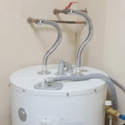 VEVOR Water Heater Kit, 18 Inch Length Water Heater Flex Connector, Waters Heaters Installation Kit with 1