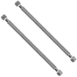 VEVOR Water Heater Kit, 18 Inch Length Water Heater Flex Connector, Waters Heaters Installation Kit with 1