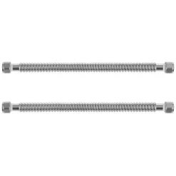 VEVOR Water Heater Kit, 18 Inch Length Water Heater Flex Connector, Waters Heaters Installation Kit with 1