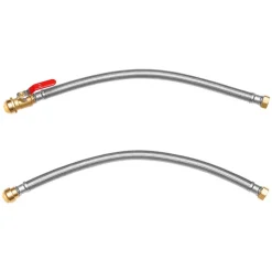 VEVOR Water Heater Kit, Push-Fit Valve Flexible Water Heater Connector with 3/4