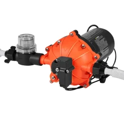 VEVOR Water Pressure Pump, 110V AC 5 GPM, 5-Chamber On Demand Electric Diaphragm Water Transfer Pump, 60 PSI Max Pressure, Automatic Pressure Switch, for Home Kitchen Garden Irrigation Car Washing